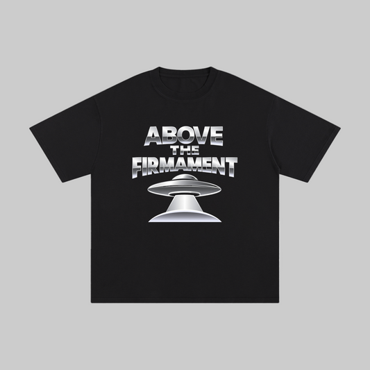 Above The Firmament Platinum Letter T-Shirt